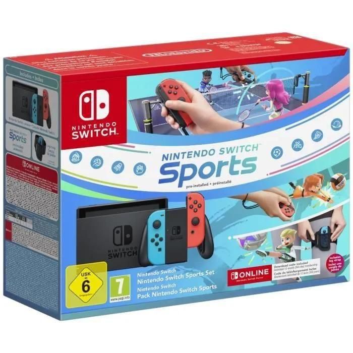 Pack Console + Nintendo Switch Sports Edition 2024 Nintendo Switch Nintendo...