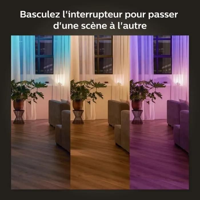 Télécommande Philips Hue Wall Switch Module 2-Pack Interrupteur Mural - 2
