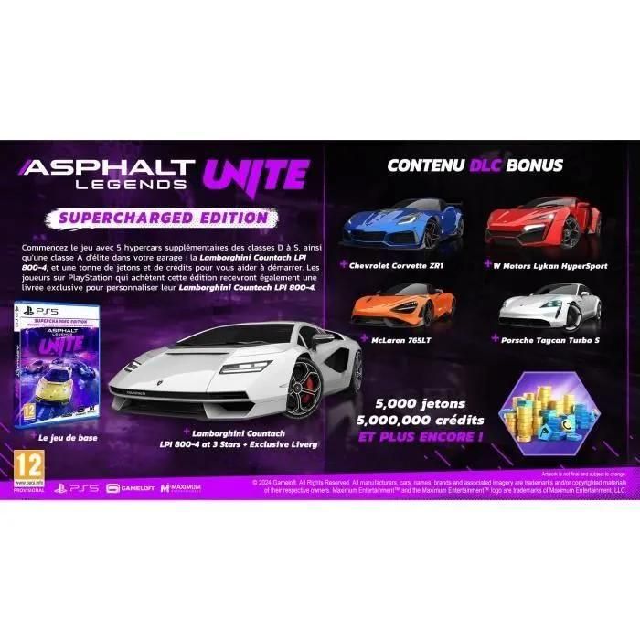 Asphalt Legends : Unite Supercharged Edition Ps5 - 2