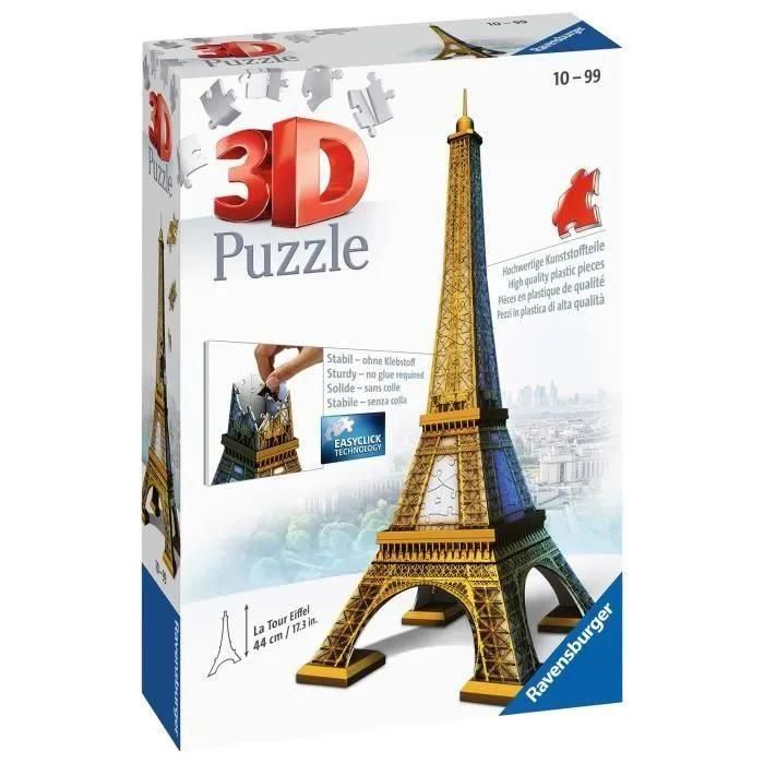Puzzle Puzzle 3d Tour Eiffel - 2