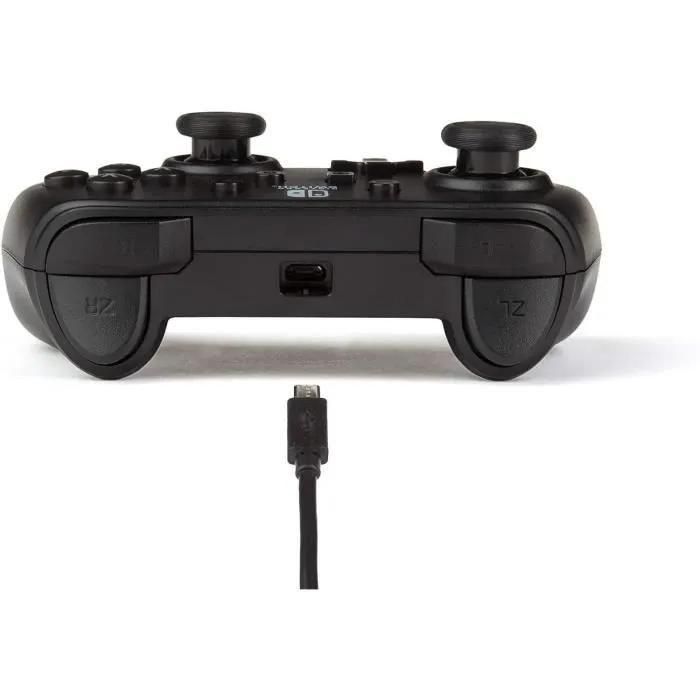 Manette Powera Filaire Noir Bensussen Deutsch & Associates Pour Nintendo Sw... - 6