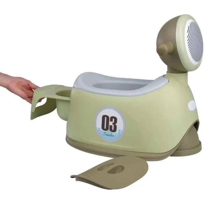 Pot Ludique Scooter Vert Olive - 4