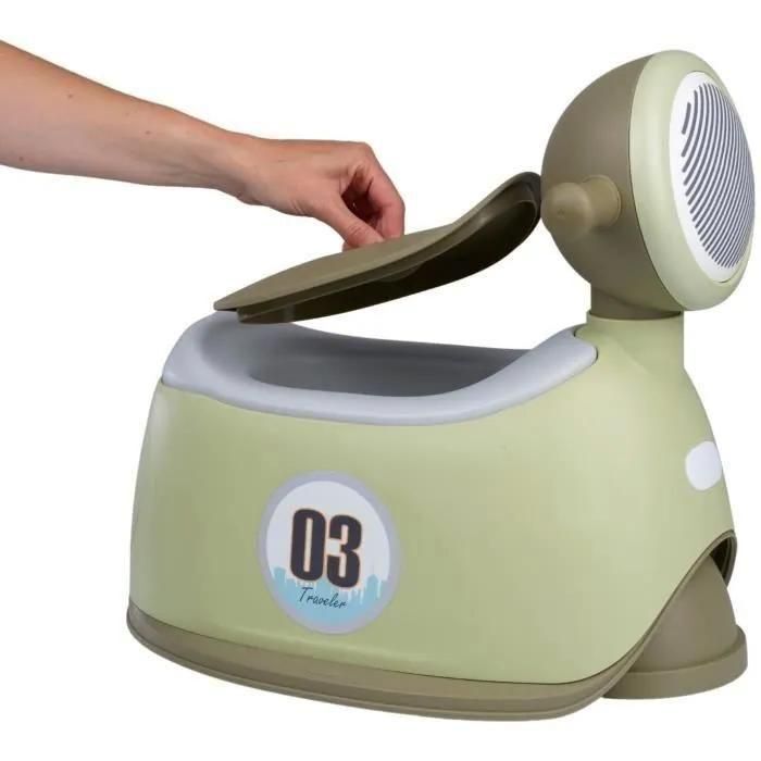 Pot Ludique Scooter Vert Olive - 6