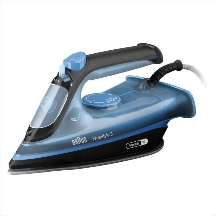- Fer  vapeur Bleu/noir - 3