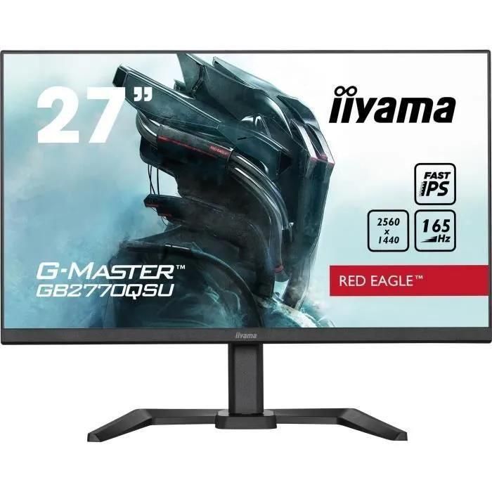 iiyama G-MASTER Red Eagle GB2770QSU-B5 - cran LED - 27' - 2560 x 1440 WQHD... - 6