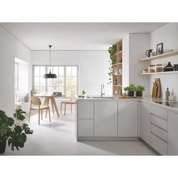Mitigeur �vier START GROHE 30470000 QuickFix Plus - bec haut- rotation 150�... - 2