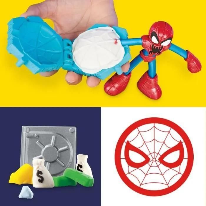 Marvel Heroes Play-Doh Marvel Spider-Man Attaque Tranchante - 6