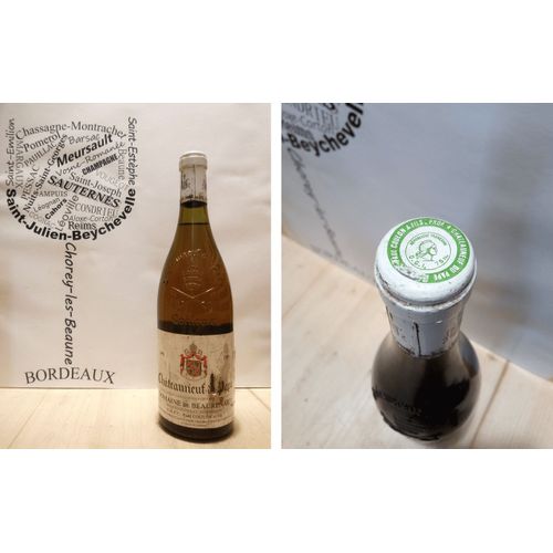 Châteauneuf Du Pape 1991 - Beaurenard - Châteauneuf-Du-Pape - 1 X 75 Cl - Blanc