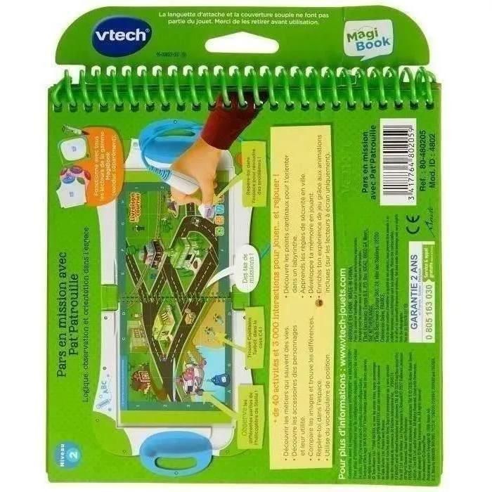 Vtech Magibook - Pars En Mission Avec Pat'patrouille - 2