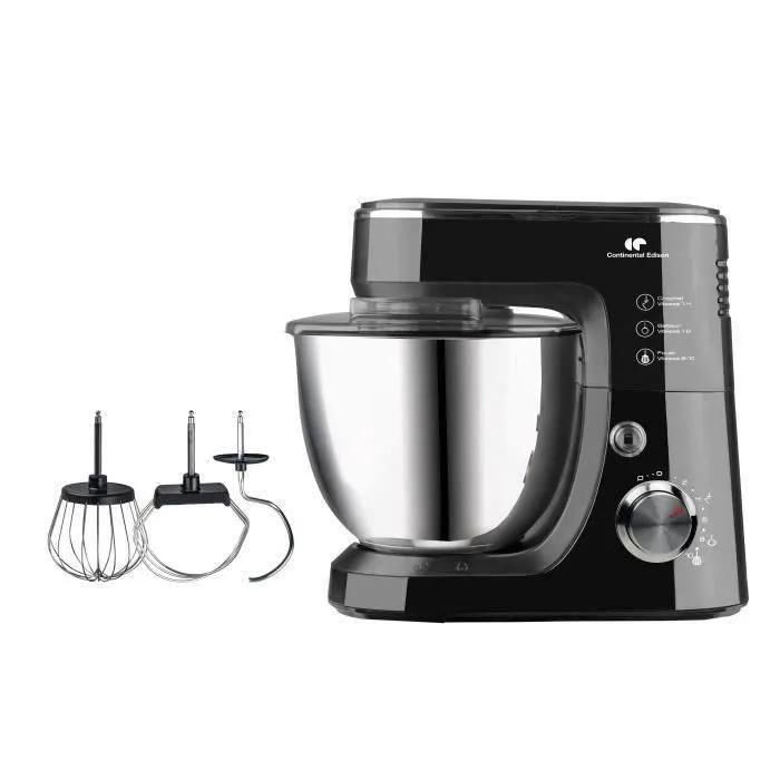 Continental Edison CERP800B - Robot p�tissier - 800 Watt - noir - 4