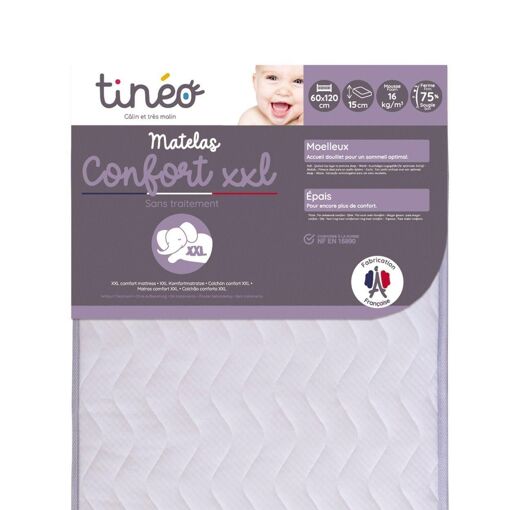 Matelas Confort Xxl 60x120x15 - Tin�o