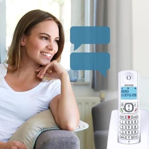 Alcatel Classic F530 Duo - Téléphone sans fil avec ID d'appelant - DECT - b... - 6