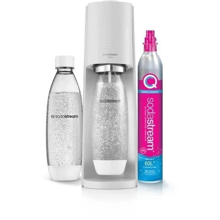 SodaStream TERRA - Machine � soda - blanc - avec 1 cylindre et 1 bouteille