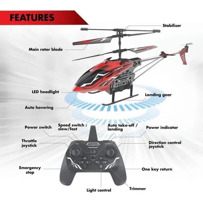 Flybotic Helico Rc Sky Knight - 7