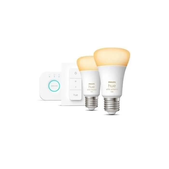 Kit De D�marrage E27 Philips Hue White Ambiance - 2
