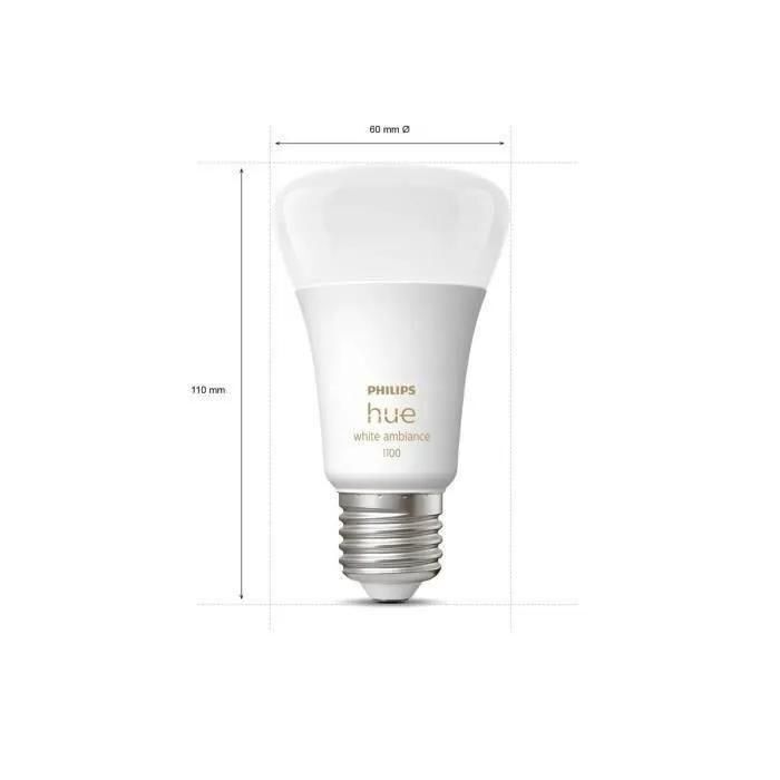 Kit De D�marrage E27 Philips Hue White Ambiance - 7