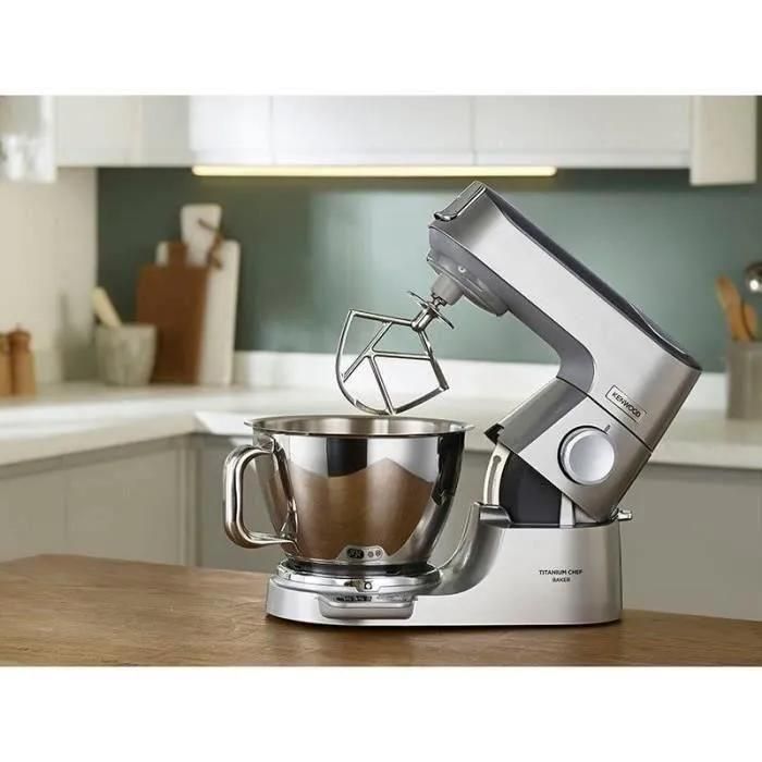 Kenwood Titanium Chef Baker KVC85.124SI - Robot ptissier - 1200 Watt - arg... - 7
