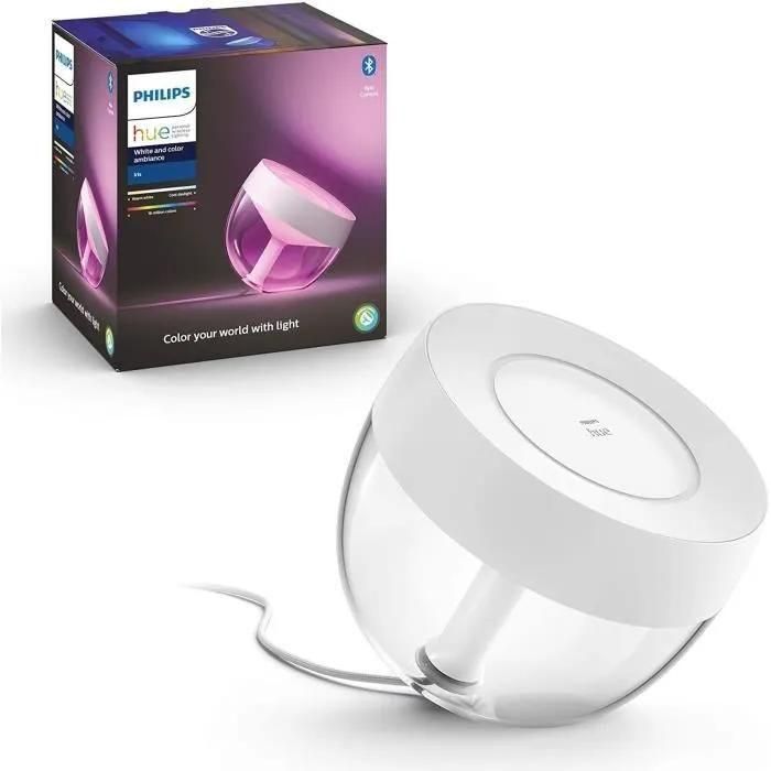 Lampe Connect�e Philips Hue Iris Blanc Transparent - 2