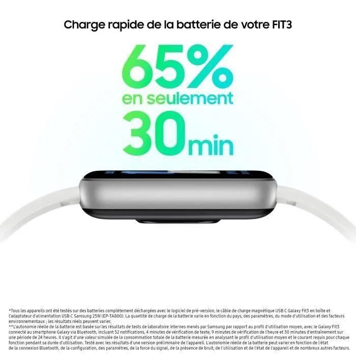 Samsung Galaxy Fit3 - Tracker D'activits Avec Bracelet - Affichage 1.6' - ... - 3