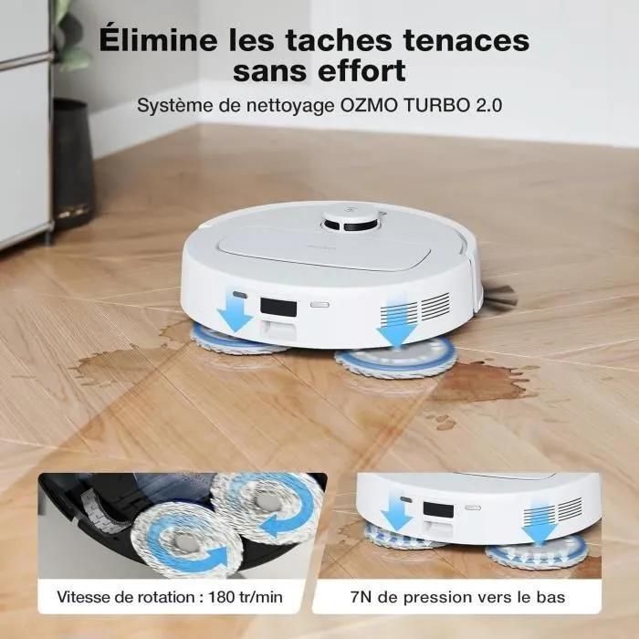 Ecovacs DEEBOT N30 PRO OMNI Blanc - 2