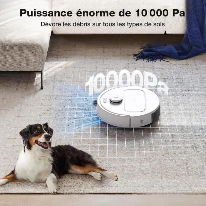 Ecovacs DEEBOT N30 PRO OMNI Blanc - 5