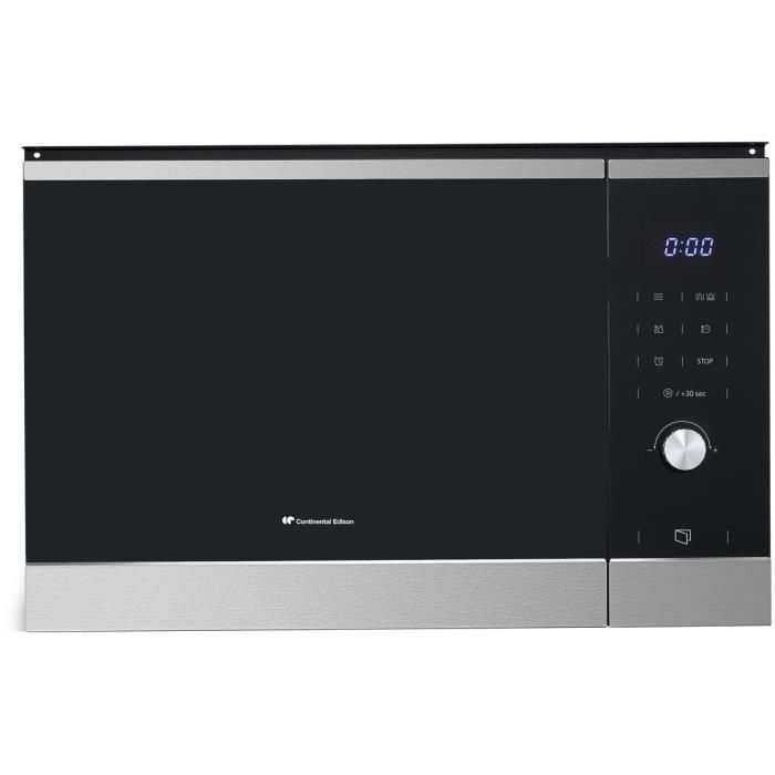 Continental Edison CEMO25GINE - Four micro-ondes grill - encastrable - 25 l...