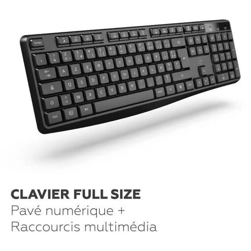 Clavier sans fil - MOBILITY LAB - Deluxe - AZERTY - Noir - 3