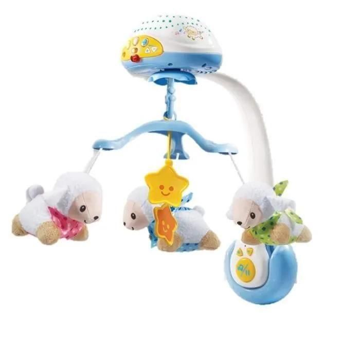 Vtech Baby Lumi Mobile Compte-Moutons Bleu - 2