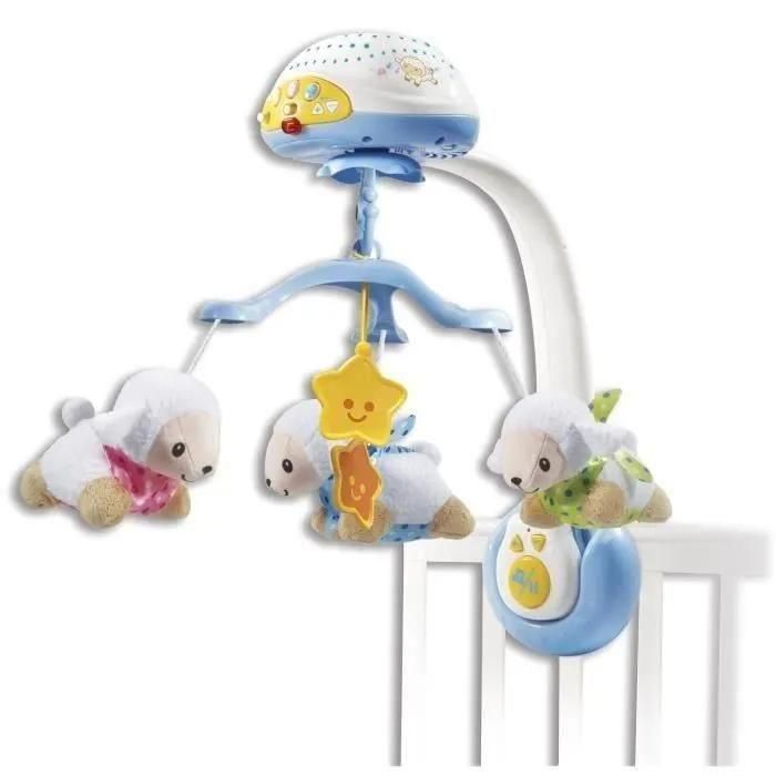 Vtech Baby Lumi Mobile Compte-Moutons Bleu - 3