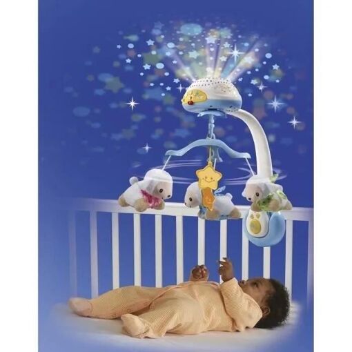 Vtech Baby Lumi Mobile Compte-Moutons Bleu - 6