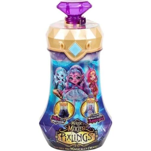 Poup�e Surprise Pixlings Bleu My Magic Mixies - La Poup�e - 4