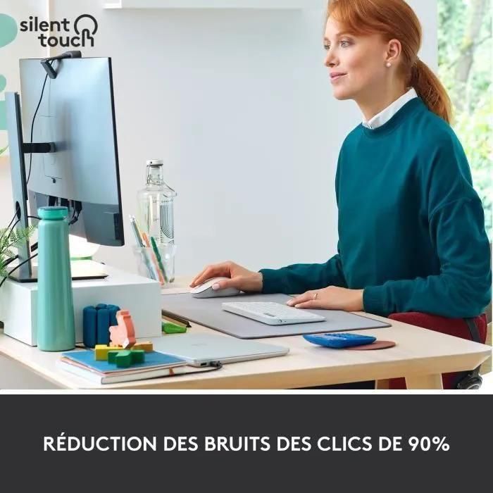 Logitech Signature M650 - Souris - optique - 5 boutons - sans fil - 2.4 GHz... - 5