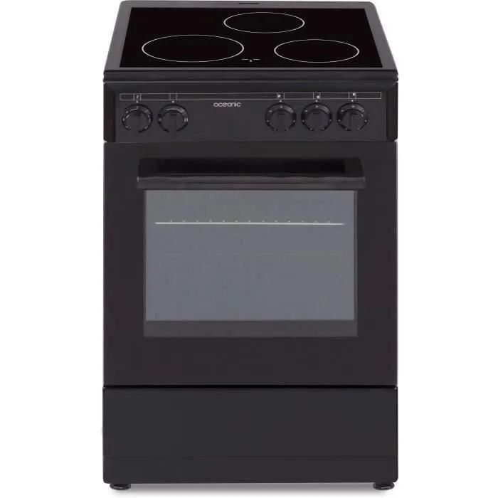 Oceanic OCEACV5050B8 Cuisinire Noir