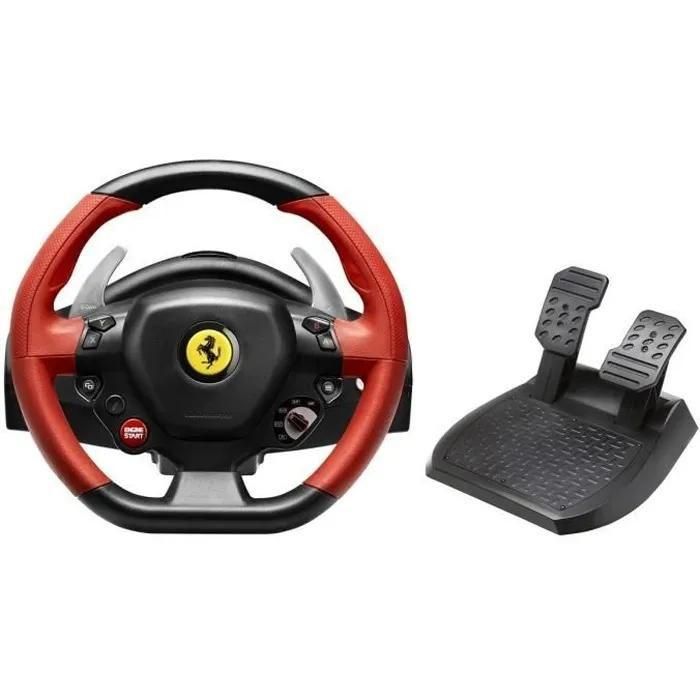 Thrustmaster Ferrari 458 Spider - Ensemble Volant Et P�dales - Filaire - Po... - 2
