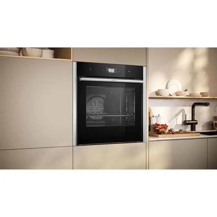 Neff - Four intgrable multifonction 71l 60cm a+ pyrolyse noir B64CS71N0 - 6