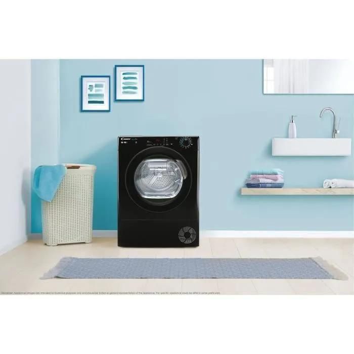 Candy SMART CSE C9DBEB-47 Sche-linge Noir - Chargement frontal - 5