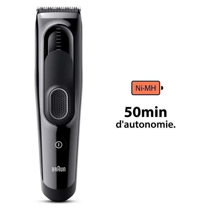 Braun Series 5 Hc5310 - Tondeuse - Sans Fil - Noir Brillant