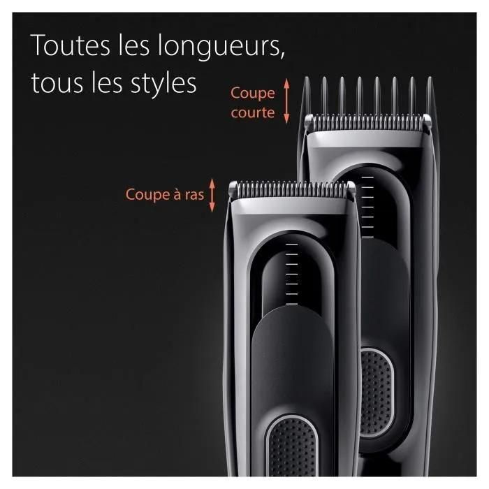 Braun Series 5 Hc5310 - Tondeuse - Sans Fil - Noir Brillant - 5