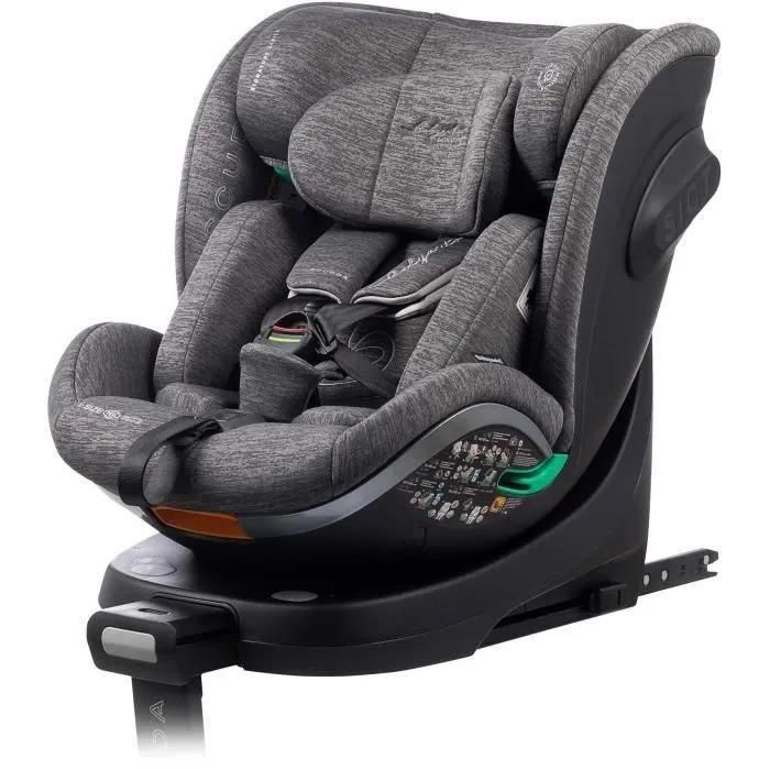 Scudda I-Size Grey Dobby