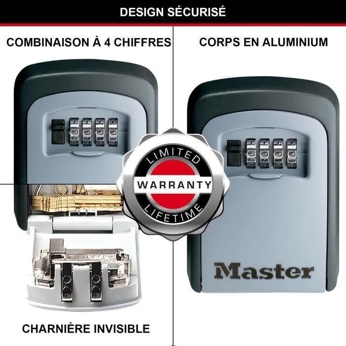 Mini-Coffre � Combinaison MASTER LOCK Select Access - 4
