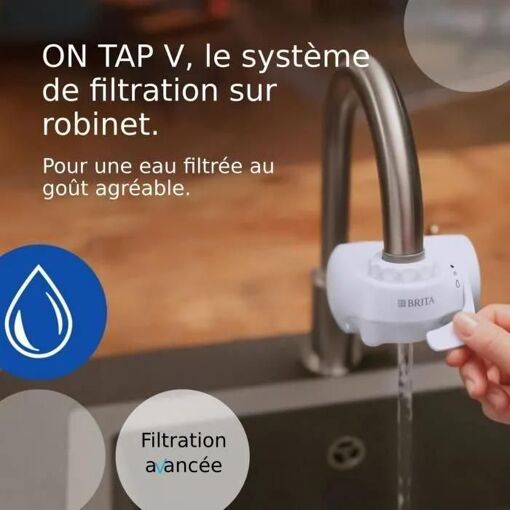 Systeme de filtration sur robinet - BRITA - ON TAP V - 600 L d'eau filtr�e ... - 3