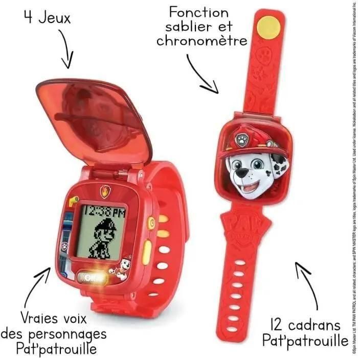 Jouets Educatifs Licence Pat Patrouille - La Montre-Jeu Interactive De Marc... - 5