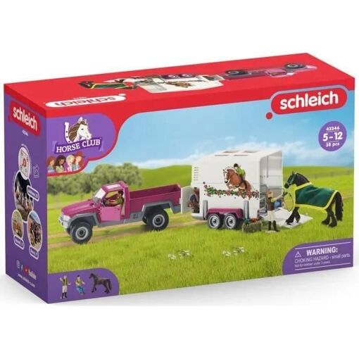 Pick-Up Avec Remorque Pour Cheval - Schleich - 42346 - A Partir De 5 Ans - 4