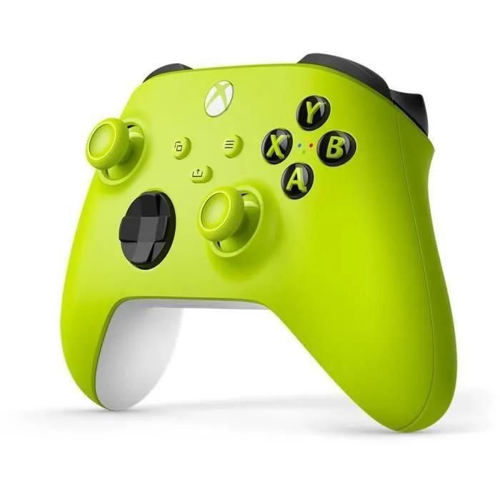 Manette Xbox Wireless Controller Sans Fil Vert Fluo - Electric Volt - 4
