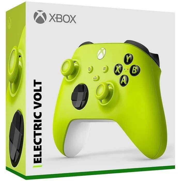 Manette Xbox Wireless Controller Sans Fil Vert Fluo - Electric Volt - 6