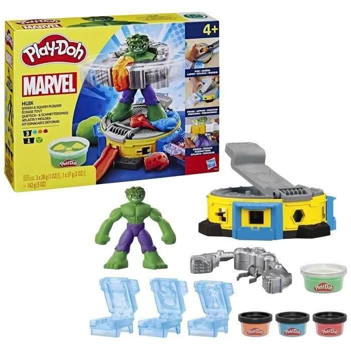 Marvel Heroes Play-Doh Marvel Hulk �crase Tout
