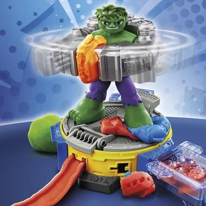 Marvel Heroes Play-Doh Marvel Hulk �crase Tout - 4