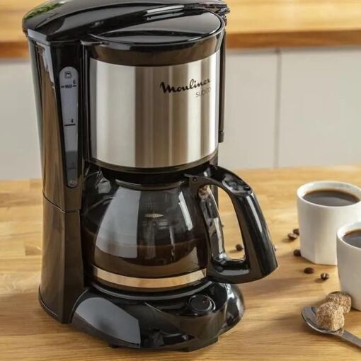 Moulinex Subito FG150813 - Cafeti�re - 6 tasses - inox/noir - 4