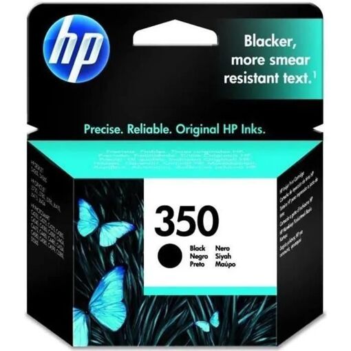 HP 350 - 4.5 ml - noir - originale - cartouche d'encre - pour Deskjet D4260... - 2