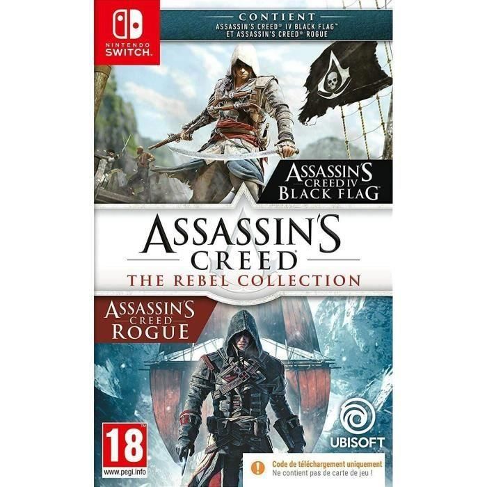 Assassin's Creed The Rebel Collection (Code In A Box) Switch